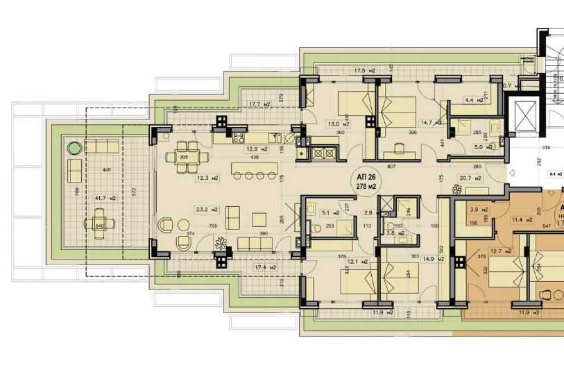 Продава МНОГОСТАЕН, гр. София, Горна баня, снимка 3 - Апартаменти - 53982231