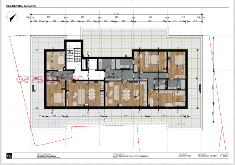 Продава 2-СТАЕН, гр. София, Манастирски ливади, снимка 10 - Aпартаменти - 48896266