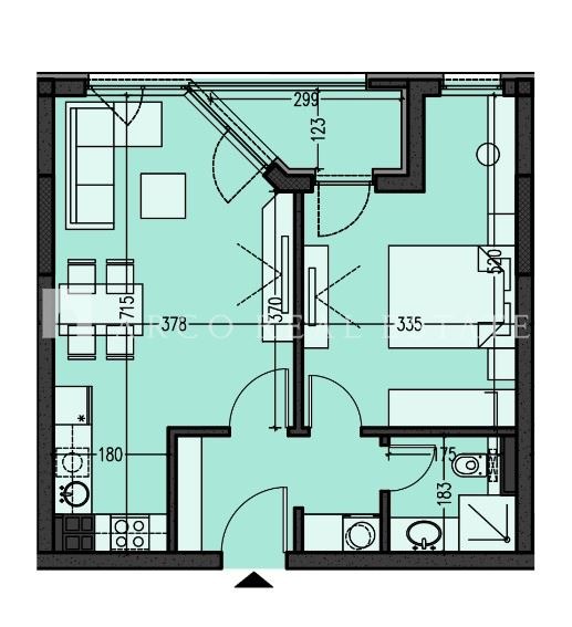 Zu verkaufen  1 Schlafzimmer Sofia , Mladost 4 , 66 qm | 72643154 - Bild [2]