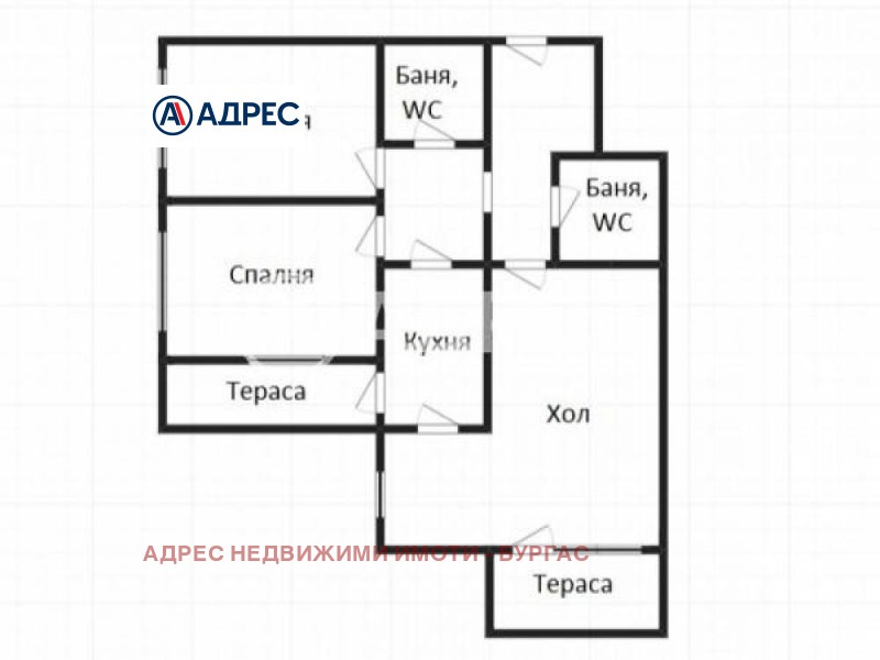 Продава 3-СТАЕН, гр. Бургас, Зорница, снимка 4 - Aпартаменти - 49296428