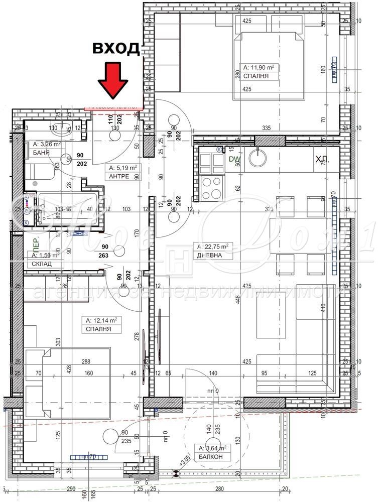 Продава 3-СТАЕН, гр. София, Слатина, снимка 2 - Апартаменти - 53232530