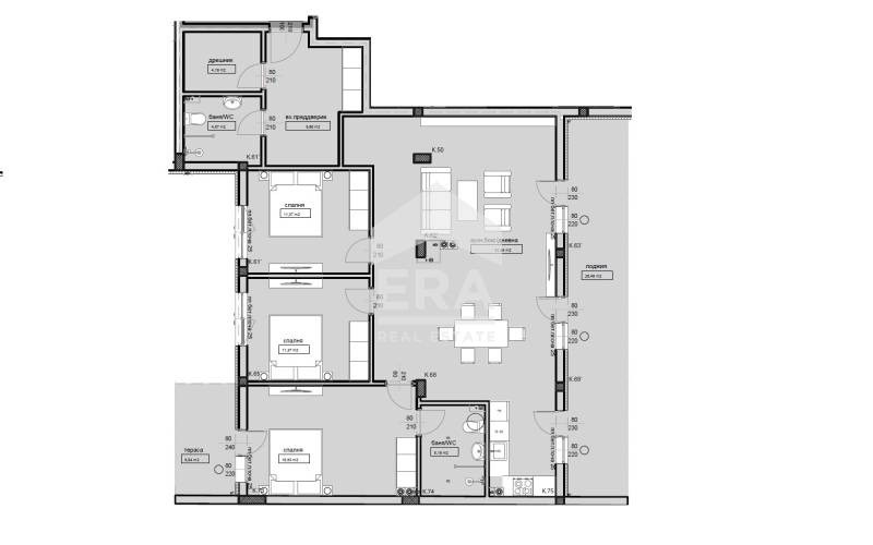 Na prodej  3 ložnice Veliko Tarnovo , Akacija , 190 m2 | 20648233 - obraz [10]