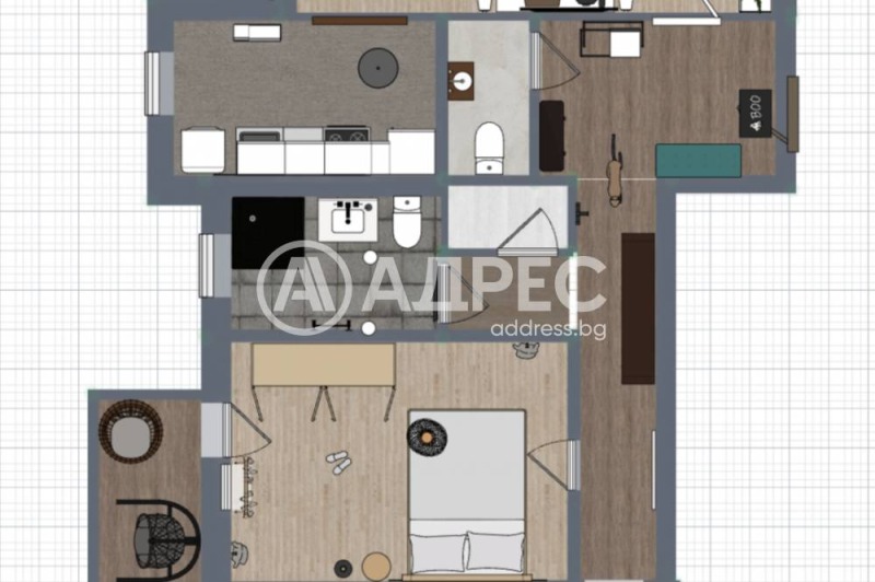 Продава 3-СТАЕН в град София, Надежда 1 - 110 кв.м / 196 362 € » 384 050.69 лв., АДРЕС НЕДВИЖИМИ ИМОТИ