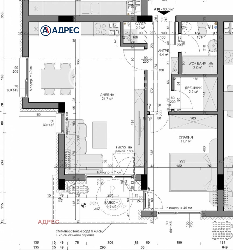 Продава 2-СТАЕН, гр. Варна, Владислав Варненчик 1, снимка 3 - Апартаменти - 52082286