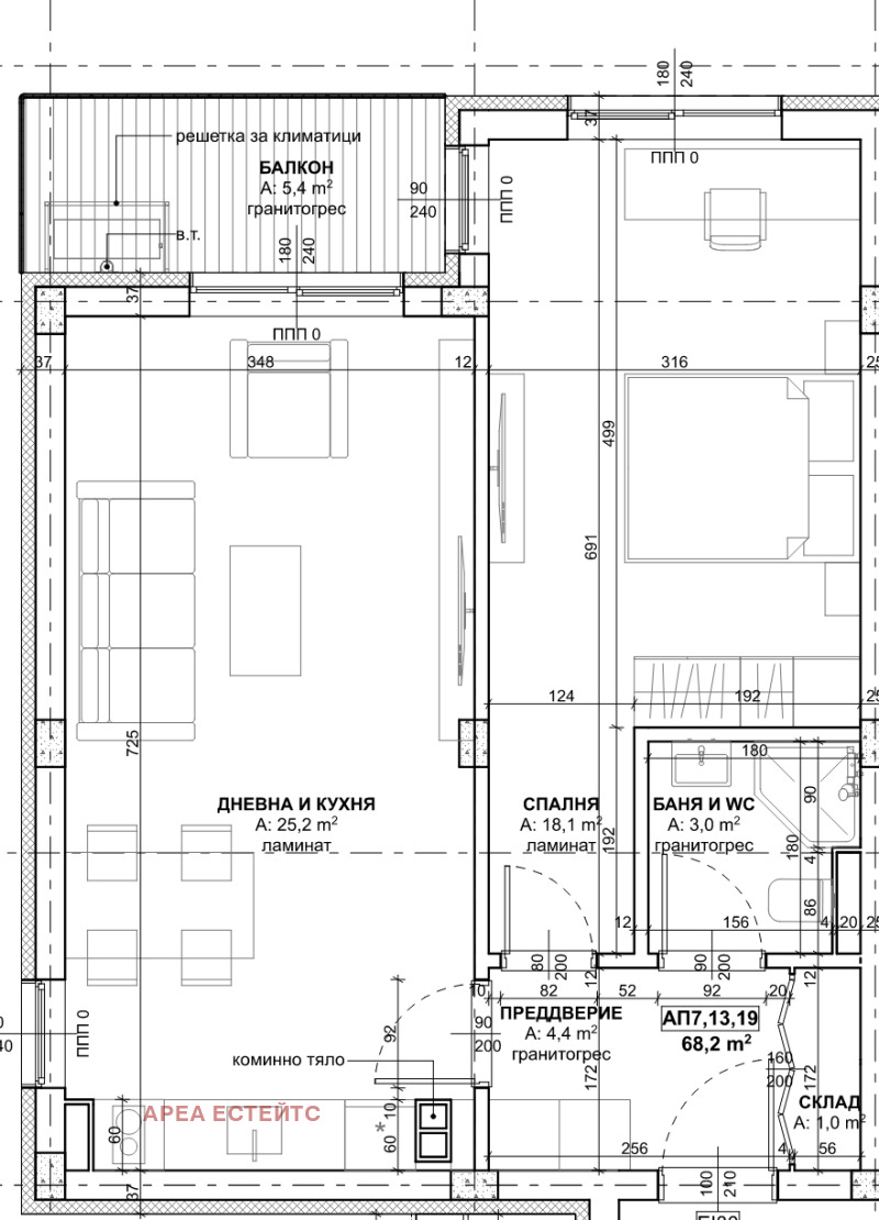 For Sale  1 bedroom region Burgas , Tsarevo , 65 sq.m | 14424928 - image [5]