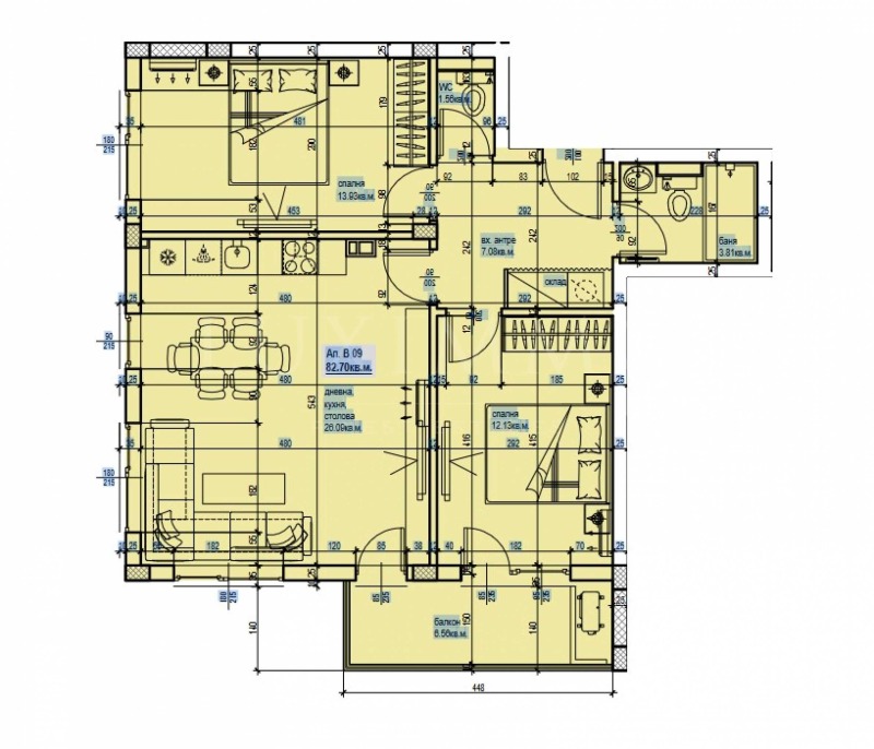 Продава 3-СТАЕН, гр. Пловдив, Остромила, снимка 8 - Aпартаменти - 49268382