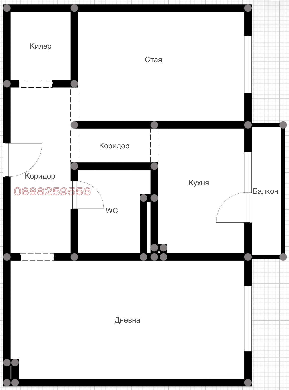 Продава 2-СТАЕН, гр. София, Дружба 1