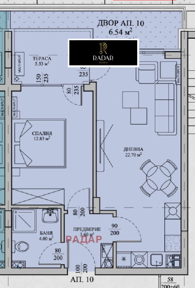 Продава 2-СТАЕН, гр. София, Малинова долина