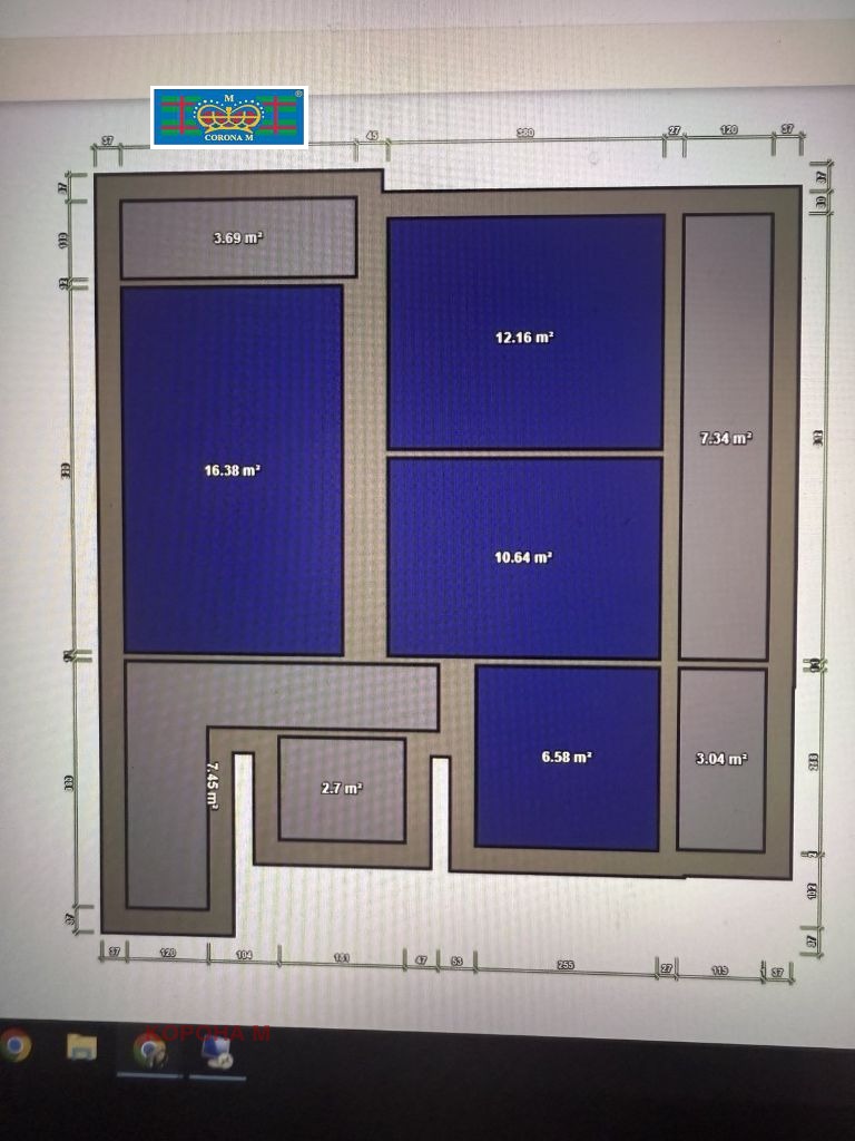 Продава  3-стаен град София , Борово , 92 кв.м | 54059520