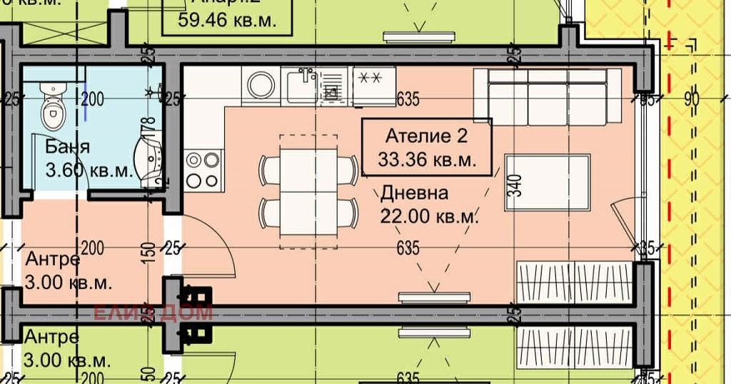 Продава 1-СТАЕН, гр. Варна, Галата, снимка 10 - Апартаменти - 55142192