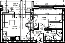 1 dormitorio Jristo Smirnenski, Plovdiv 4