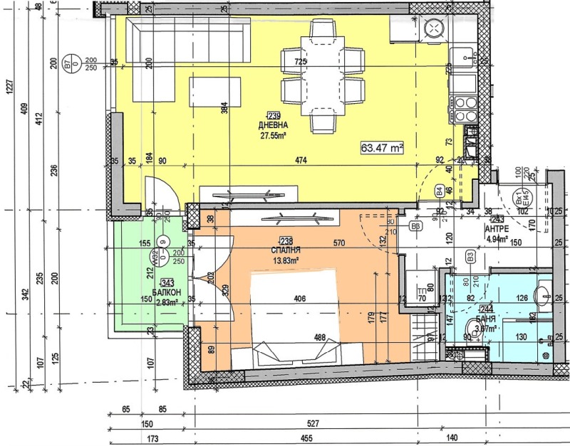 Продава  2-стаен град София , Център , 79 кв.м | 33166162 - изображение [2]