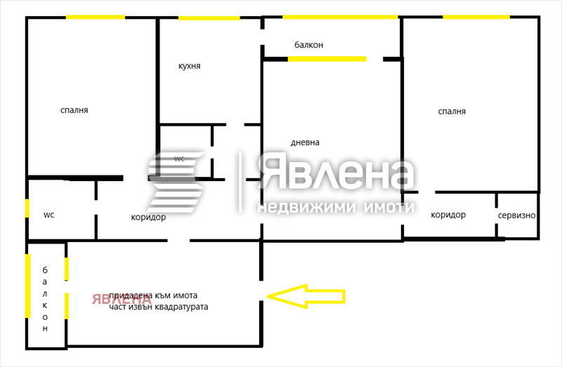 Продава 3-СТАЕН, гр. София, Красна поляна 1, снимка 16 - Апартаменти - 52945569