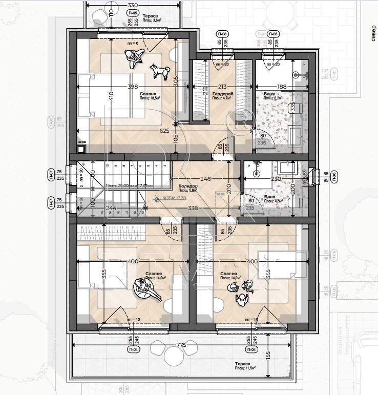 Продава КЪЩА, гр. Пловдив, Беломорски, снимка 4 - Къщи - 53505632