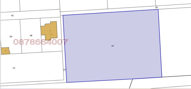 Продава ПАРЦЕЛ, гр. Пловдив, Коматево, снимка 3 - Парцели - 52783012