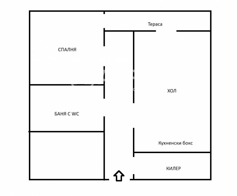 Продава 2-СТАЕН, гр. София, Толстой, снимка 5 - Апартаменти - 54912624