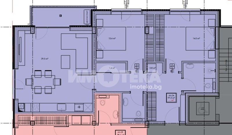 In vendita  2 camere da letto Varna , Vladislav Varnenchik 1 , 110 mq | 57433288 - Immagine [3]