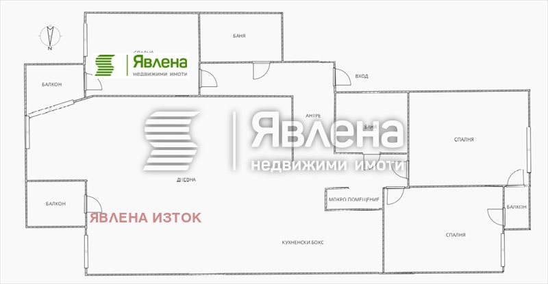 Продава 4-СТАЕН, гр. София, Център, снимка 16 - Апартаменти - 54084647