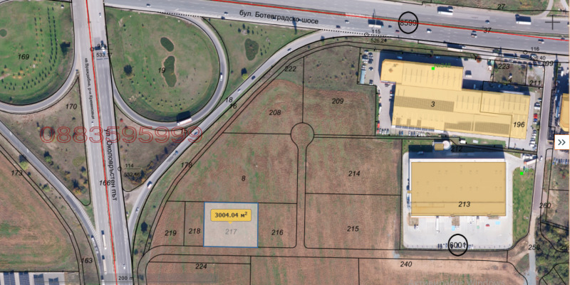 Продава ПАРЦЕЛ, гр. София, Враждебна