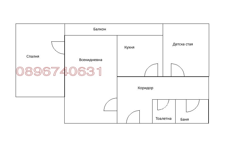 Продава 3-СТАЕН, гр. София, Редута