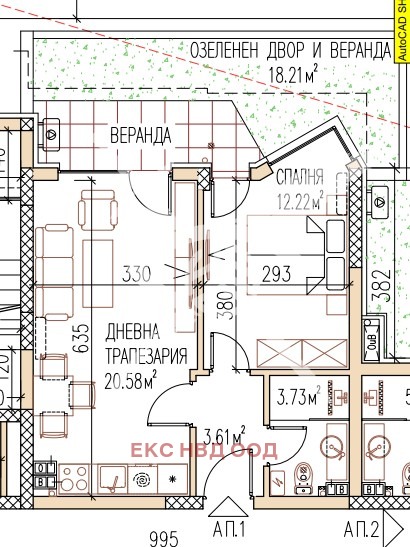 Продава  2-стаен град Пловдив , Остромила , 58 кв.м | 74297524