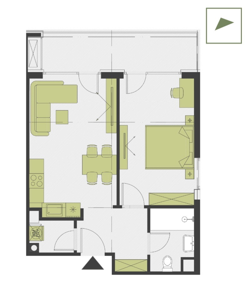 Продава 2-СТАЕН, гр. София, Кръстова вада, снимка 10 - Апартаменти - 52118916