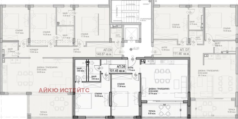 Продава 3-СТАЕН, гр. София, Бояна, снимка 7 - Апартаменти - 52396374