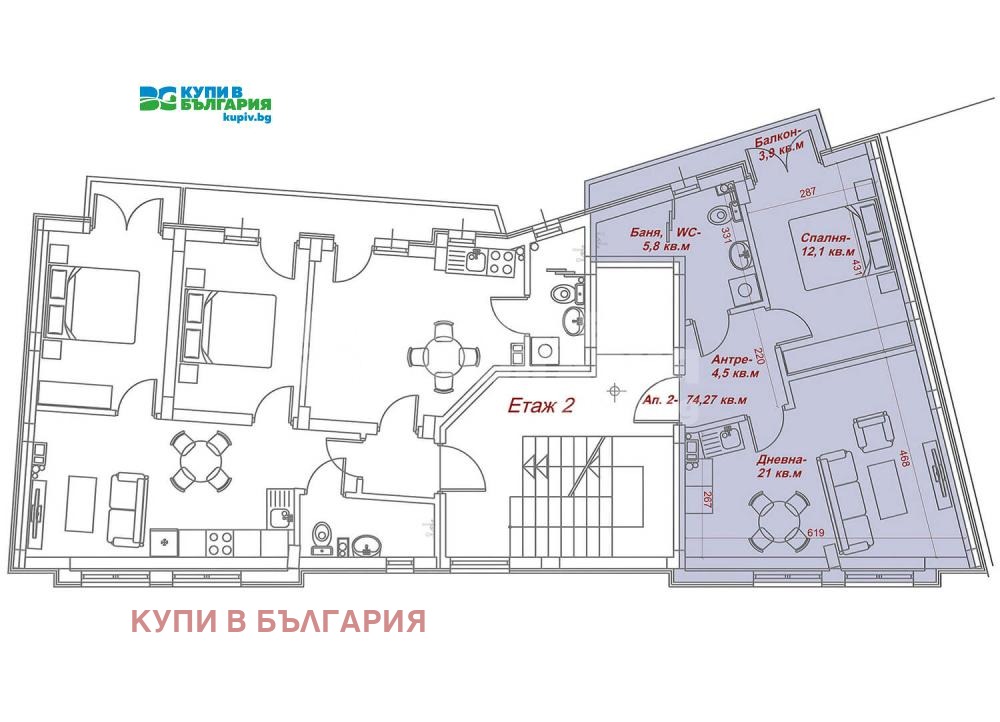 Продава 2-СТАЕН | Imot.bg — изображение 1