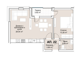 1 bedroom Lozenets, Sofia 4