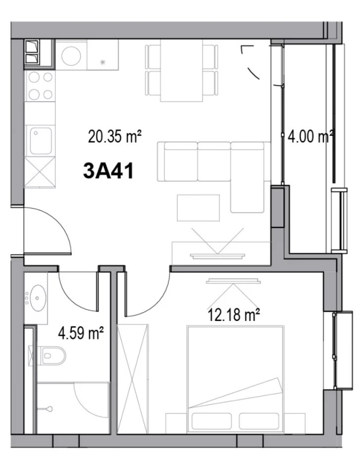 Продава  2-стаен град Пловдив , Отдих и култура , 57 кв.м | 89324997 - изображение [3]