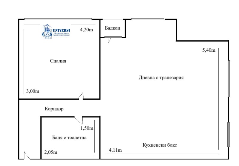 Eladó  1 hálószoba Sofia , Centar , 57 négyzetméter | 55284670 - kép [7]