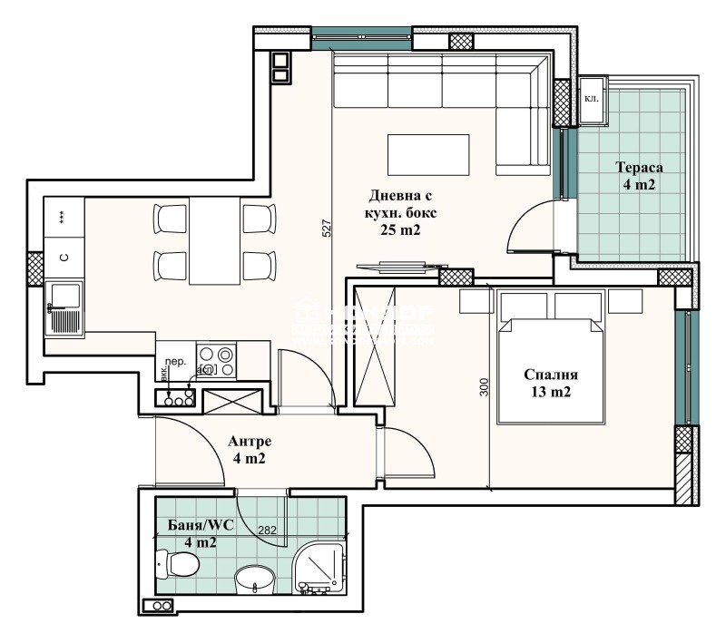 In vendita  1 camera da letto Plovdiv , Proslav , 70 mq | 68328545 - Immagine [8]