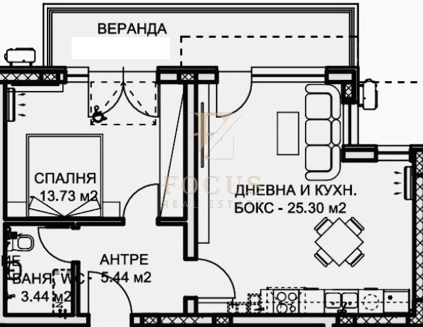 Zu verkaufen  1 Schlafzimmer Plowdiw , Ostromila , 76 qm | 71472068 - Bild [2]