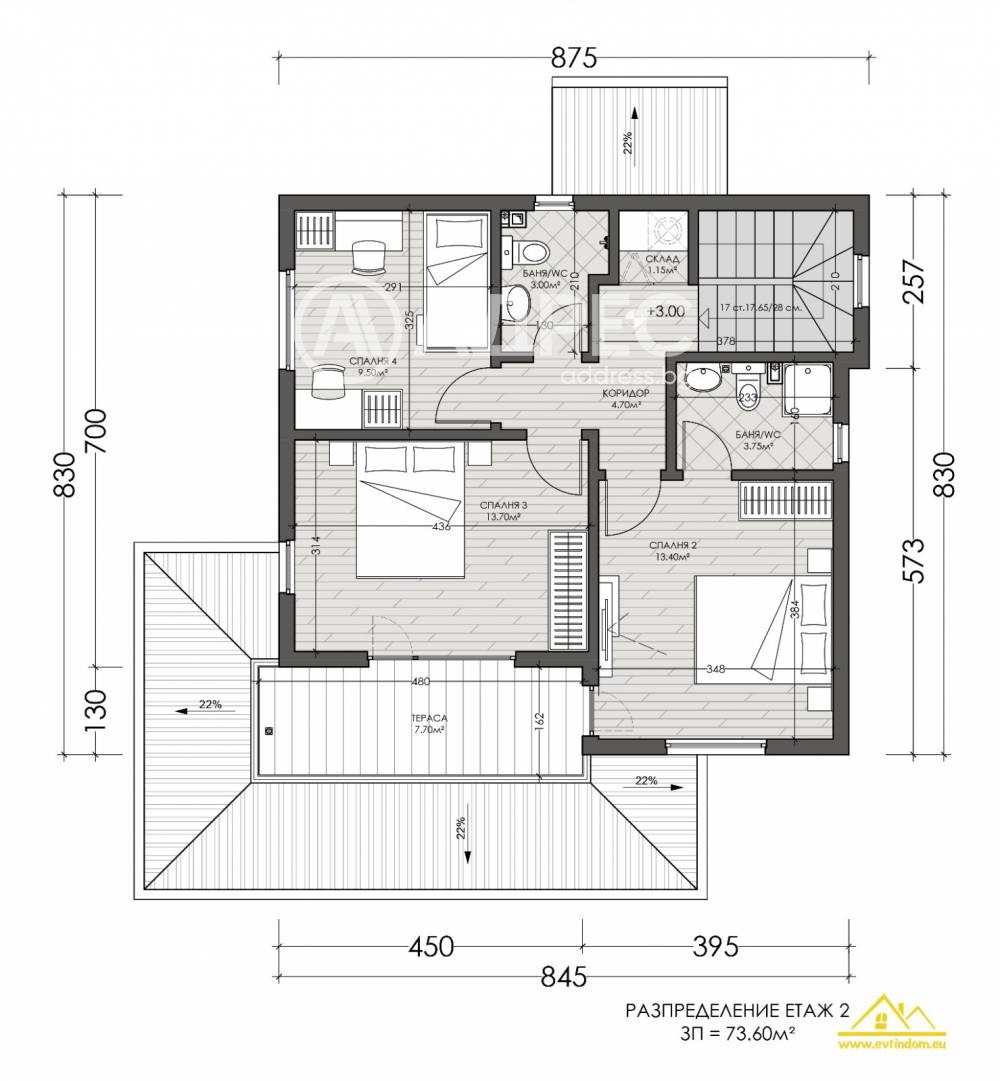 Продава КЪЩА, гр. Костинброд, област София област, снимка 4 - Къщи - 54517705