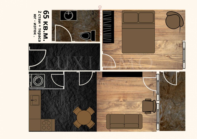 Na prodej  1 ložnice Sofia , Malinova dolina , 64 m2 | 84033519 - obraz [11]
