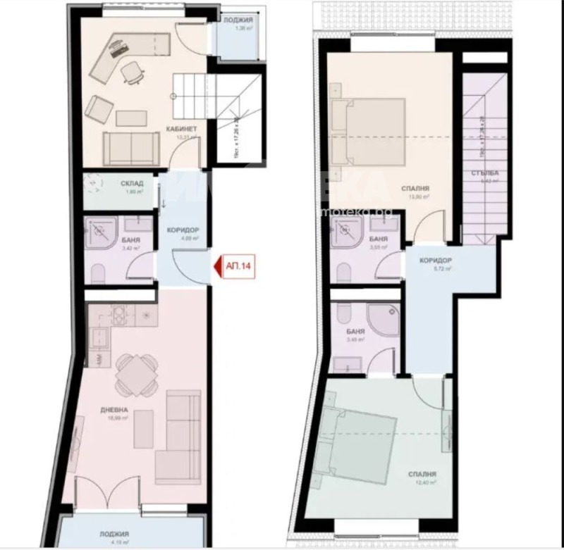 De vânzare  3+ dormitor Sofia , Suhata reca , 148 mp | 90276642 - imagine [2]