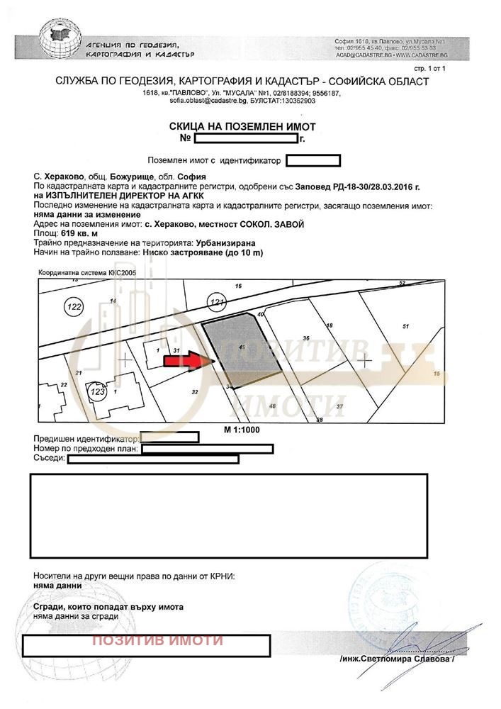 Продава ПАРЦЕЛ, с. Хераково, област София област, снимка 2 - Парцели - 46989797