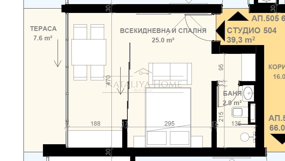 Продава 1-СТАЕН, гр. Свети Влас, област Бургас, снимка 2 - Апартаменти - 54377842