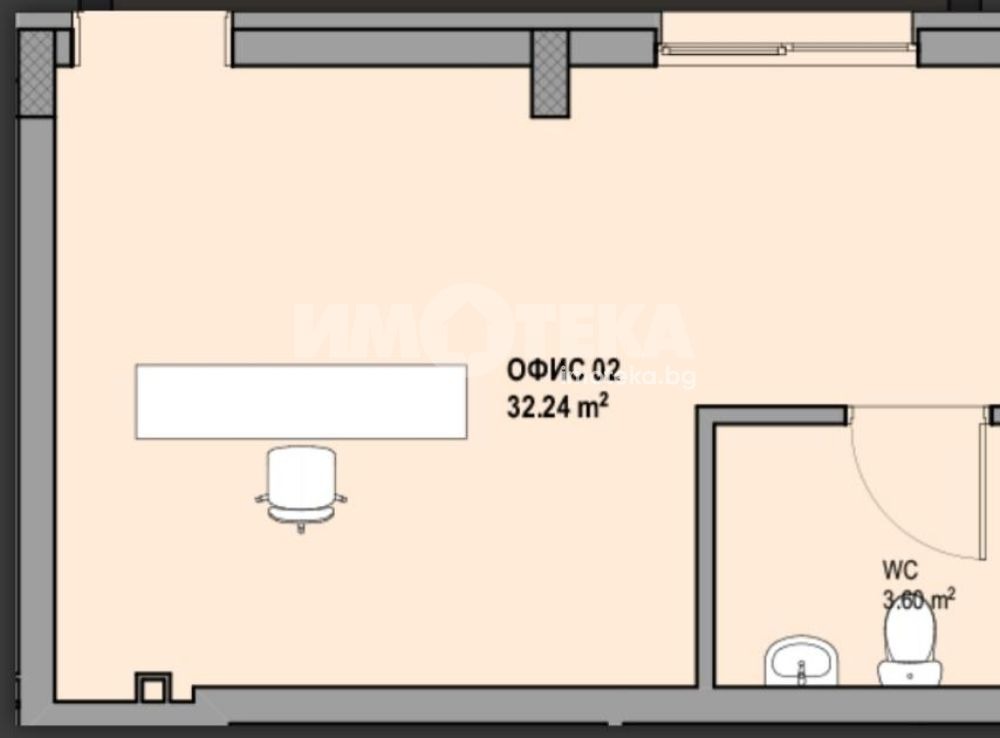 Продава ОФИС, гр. София, Люлин 8, снимка 2 - Офиси - 48188282