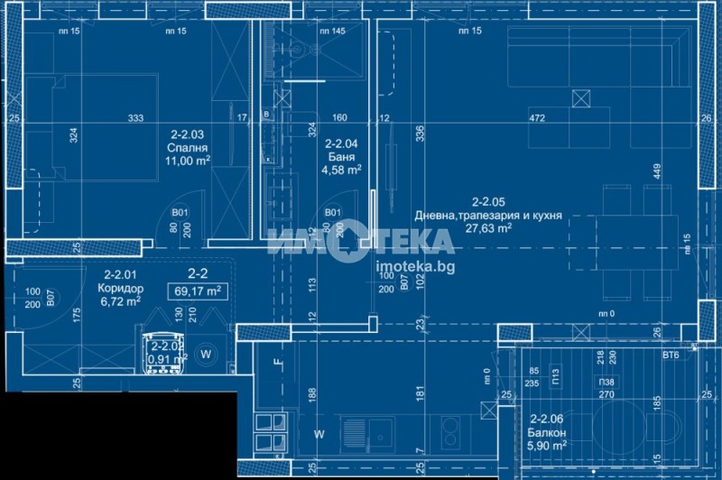 Продава 2-СТАЕН, с. Панчарево, област София-град, снимка 16 - Aпартаменти - 47865395