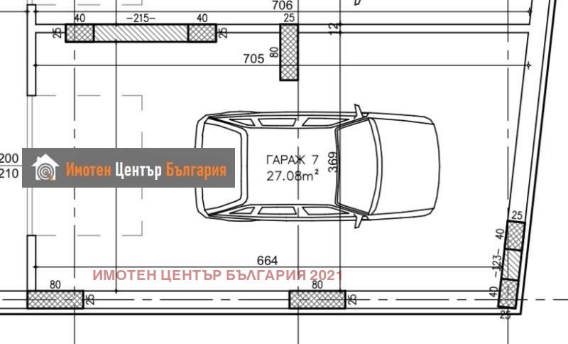 Продава ГАРАЖ, ПАРКОМЯСТО, гр. София, Малинова долина, снимка 1 - Гаражи и паркоместа - 47477402