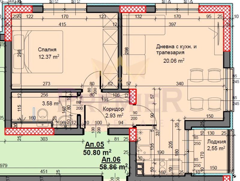 Продава  2-стаен град Варна , Възраждане 3 , 60 кв.м | 68646218 - изображение [7]