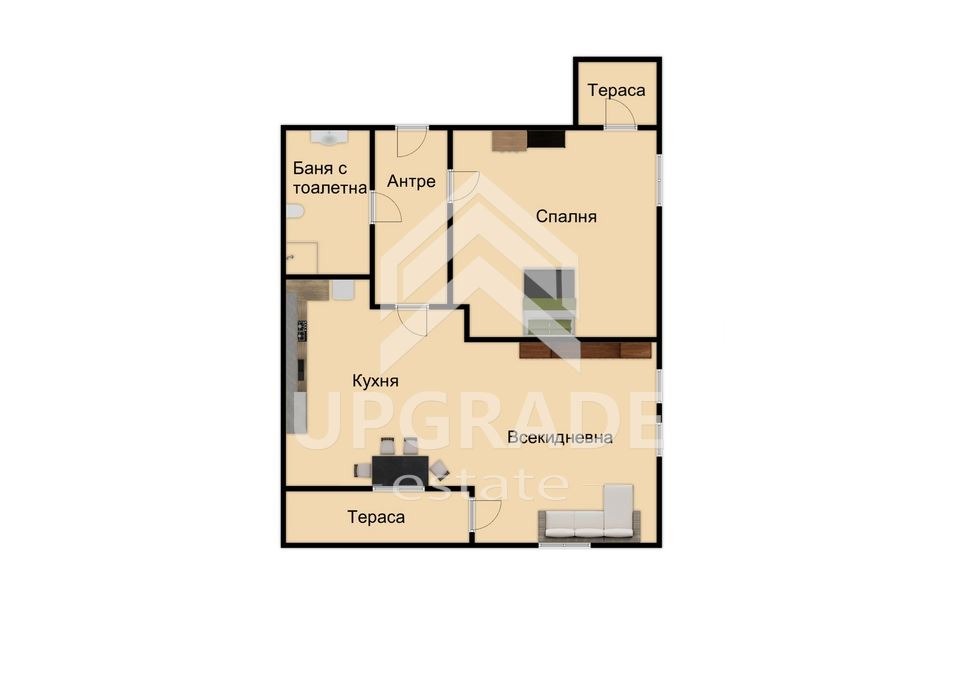 Продава 2-СТАЕН, гр. Пловдив, Кючук Париж, снимка 10 - Апартаменти - 53856532