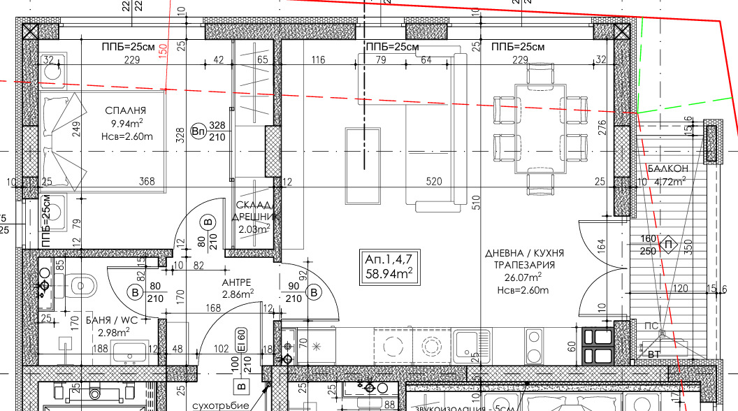 Продава 2-СТАЕН, гр. София, област София-град, снимка 2 - Апартаменти - 54056382