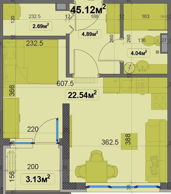 Продава  Ателие, таван град София , Овча купел , 51 кв.м | 48167895 - изображение [4]