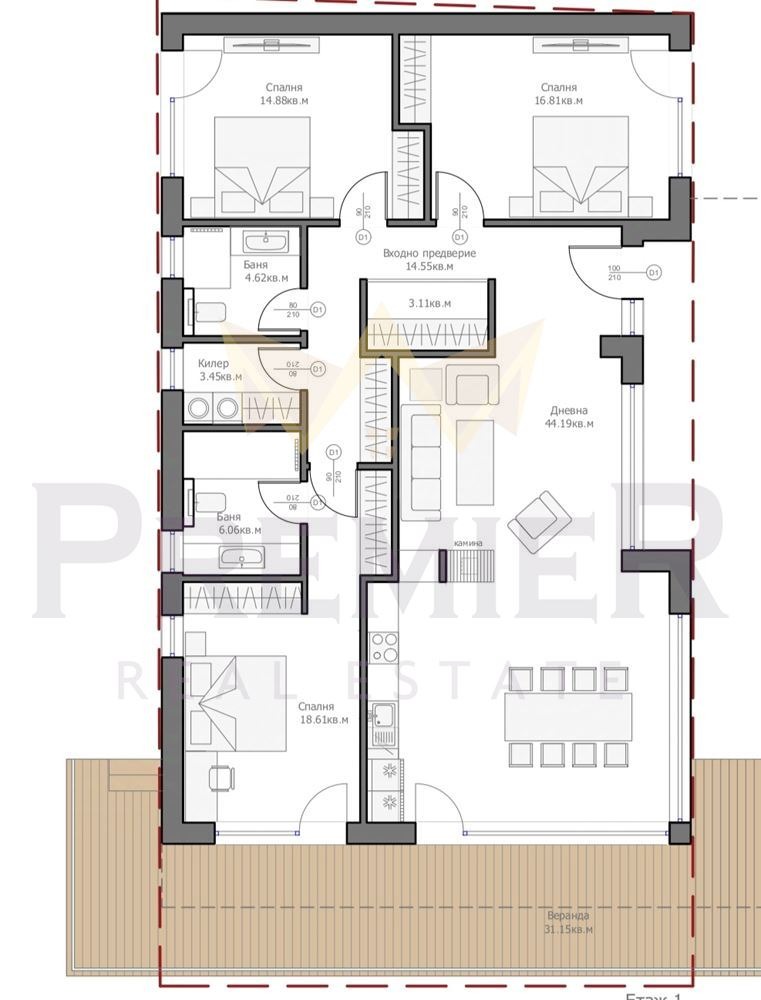 Продава КЪЩА, гр. Балчик, област Добрич, снимка 2 - Къщи - 53826058
