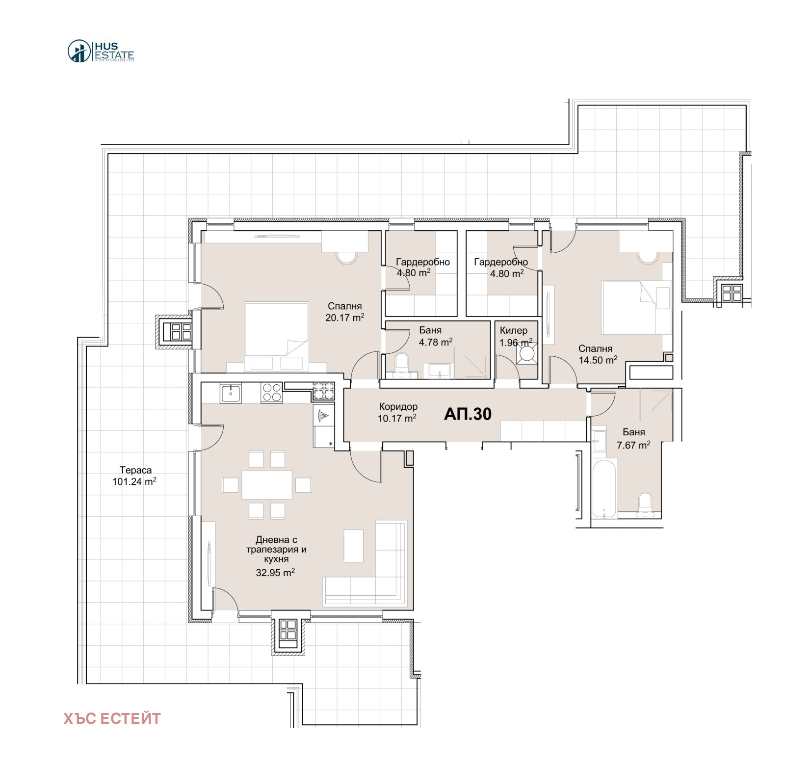 Продава 3-СТАЕН, гр. София, Лозенец, снимка 2 - Апартаменти - 51012409