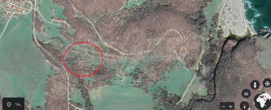 Продава ПАРЦЕЛ, с. Синеморец, област Бургас, снимка 2 - Парцели - 53903903