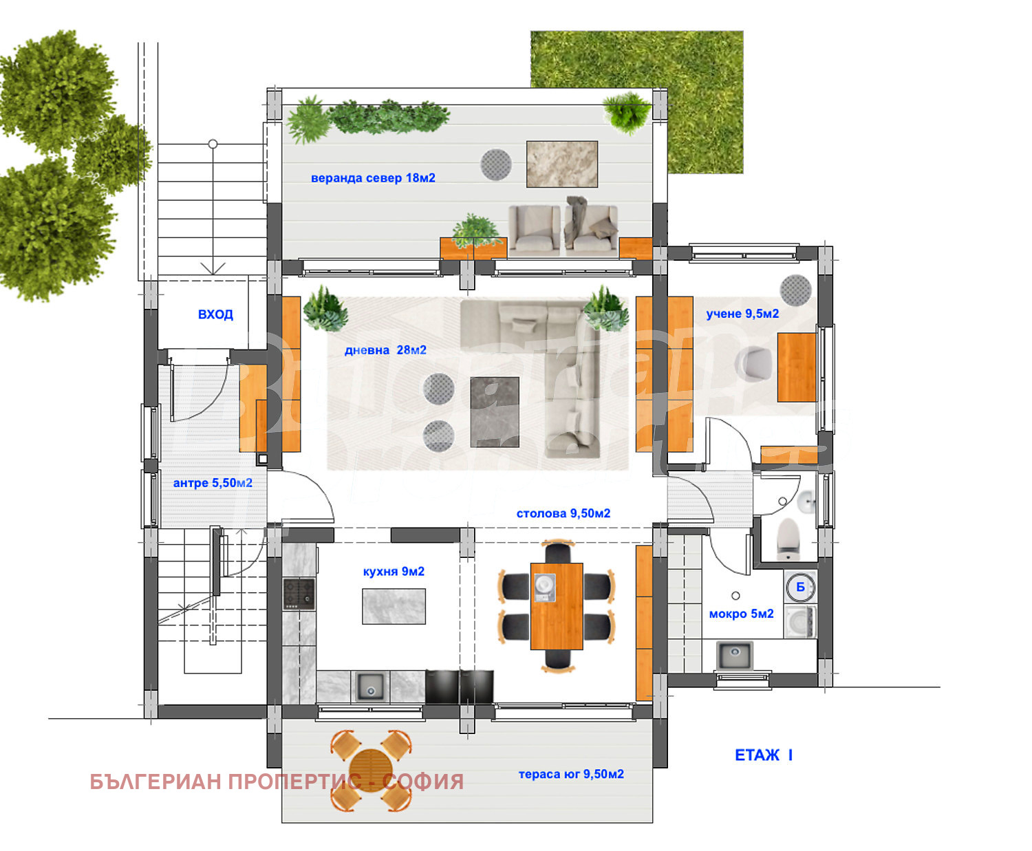 Продава ПАРЦЕЛ, гр. София, гр. Банкя, снимка 6 - Парцели - 55600070