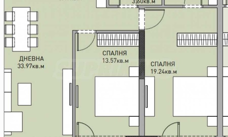 Продава 3-СТАЕН, гр. София, Манастирски ливади, снимка 8 - Апартаменти - 52788981